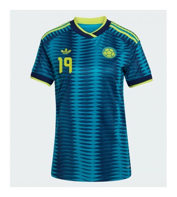 Colombia Rafael Santos Borre #19 Udebanetrøje Dame VM 2026 Kortærmet